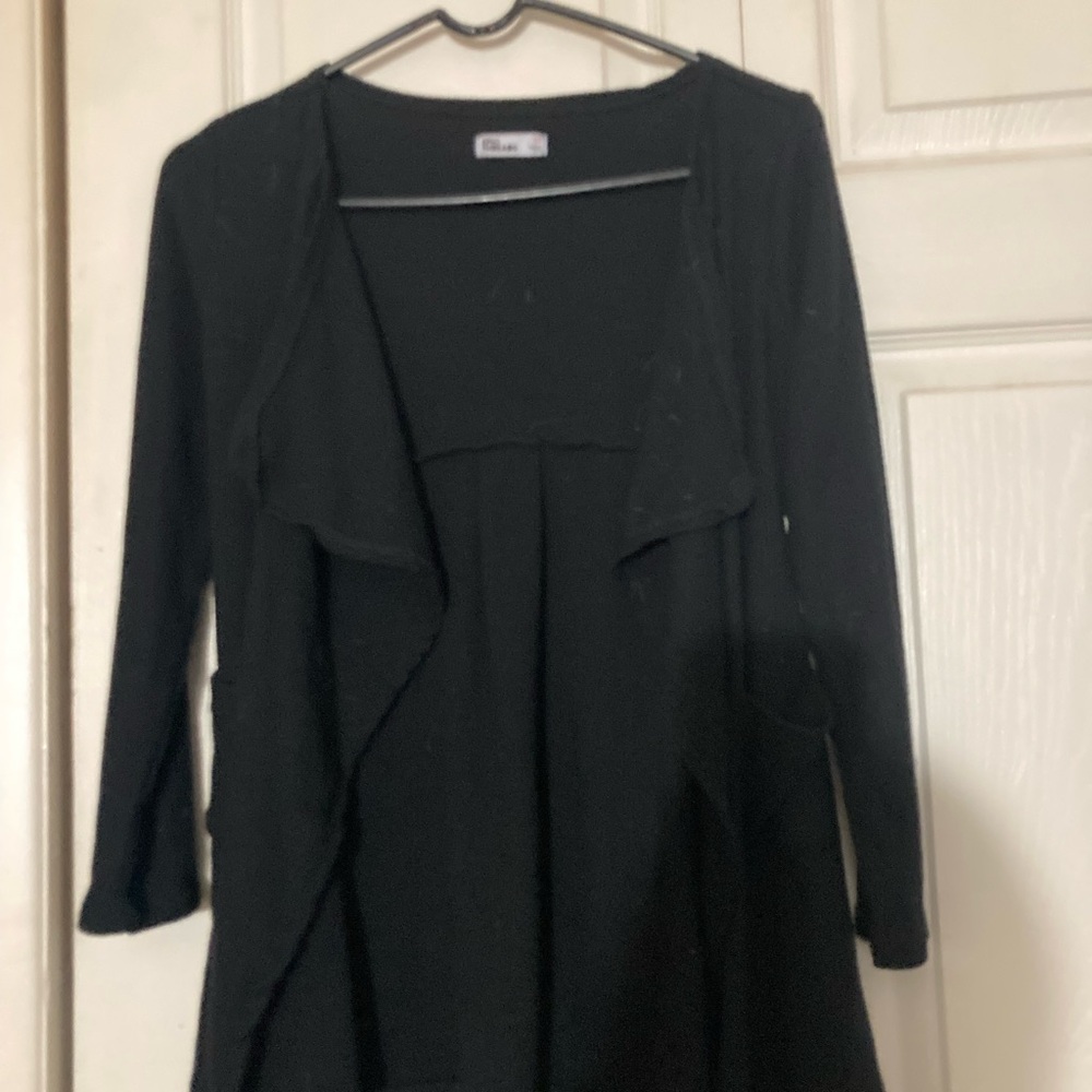 Epic Threads Black Women's Cardigan M